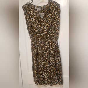 Emma & Michele Sleeveless Midi Dress